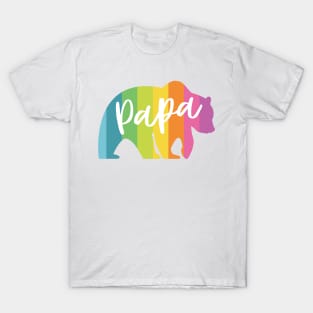 PAPA BEAR RAINBOW T-Shirt